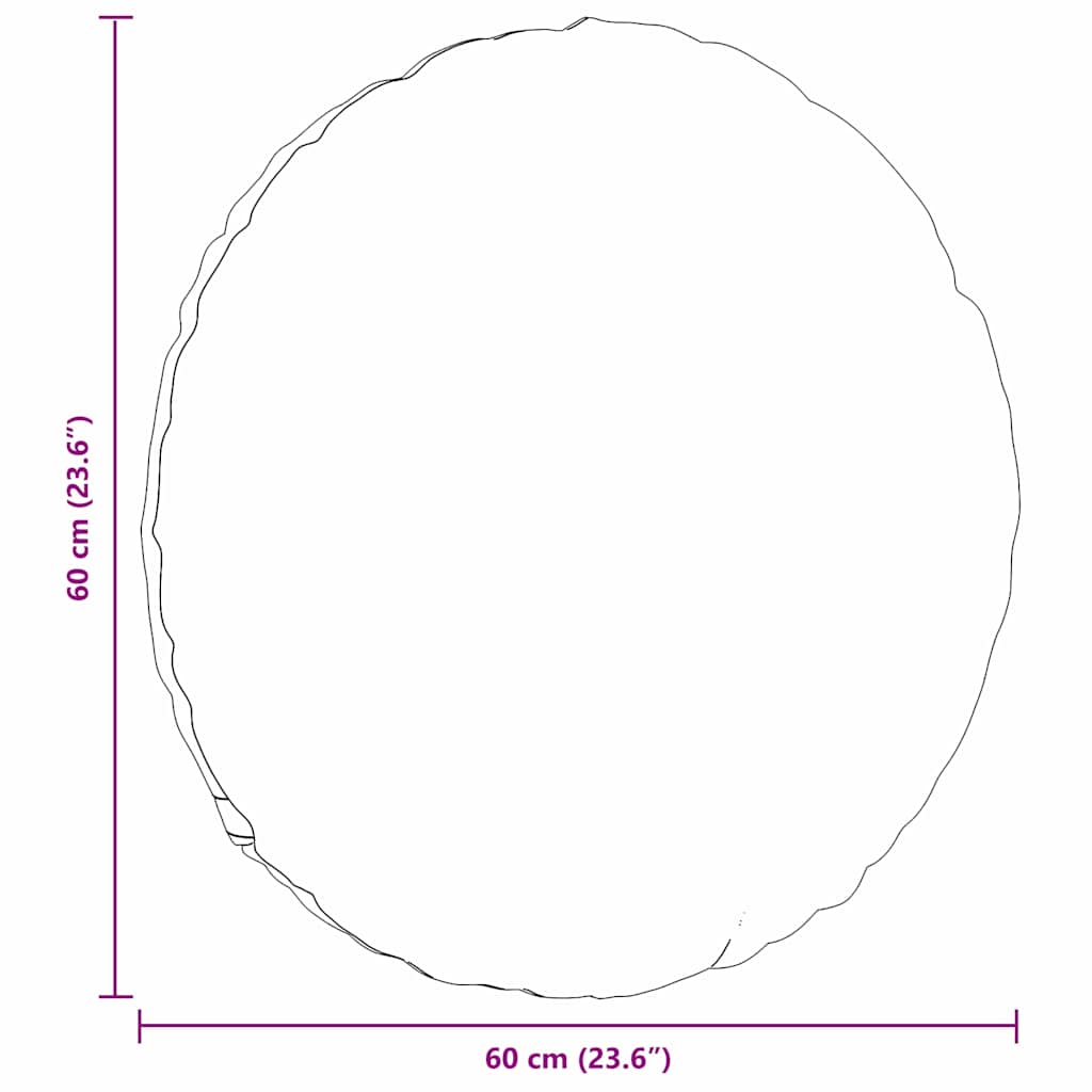 Ülőpárnák 2 pcs kék ø60 x 21 cm szövet