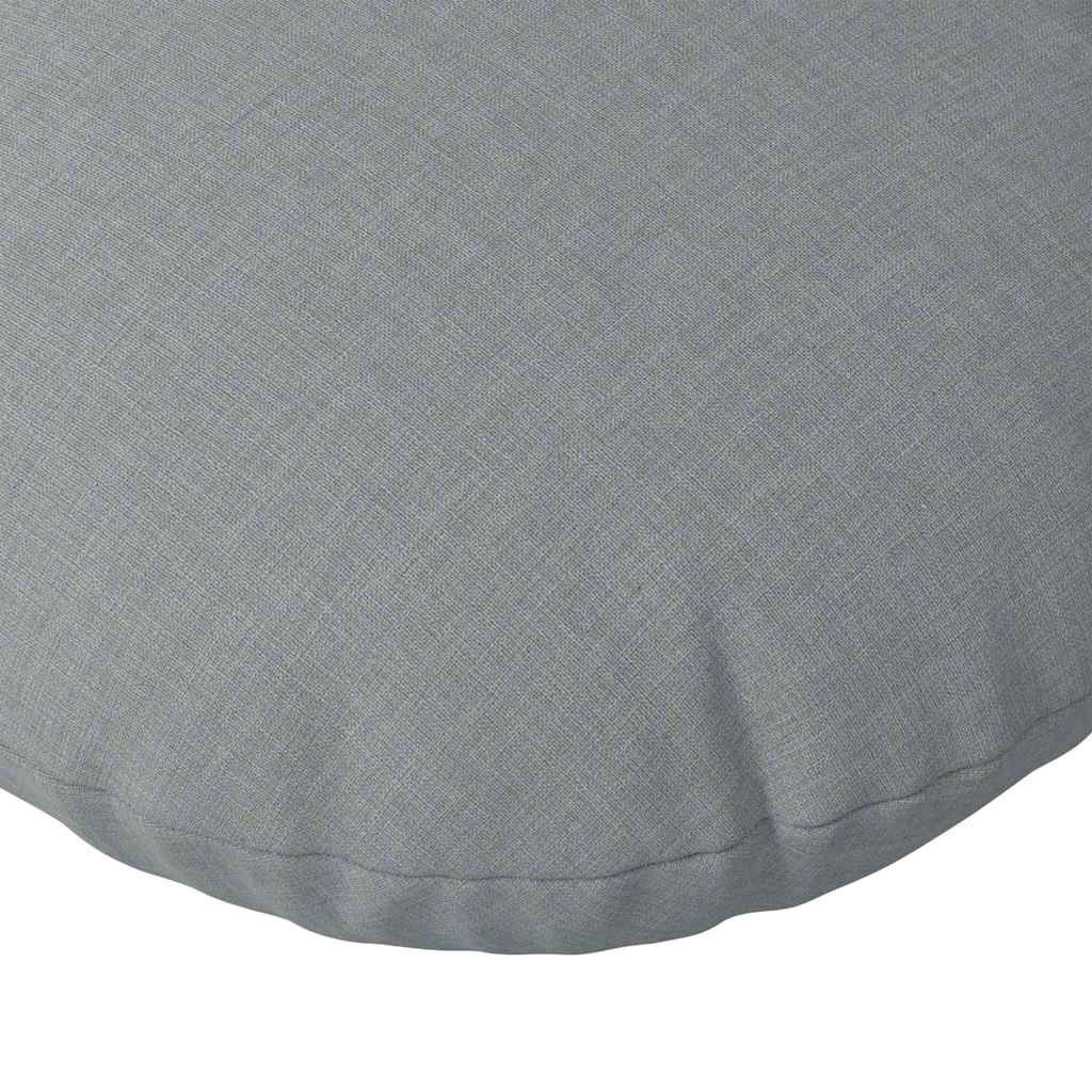 Ülőpárnák 2 pcs világosszürke ø80 x 29 cm szövet