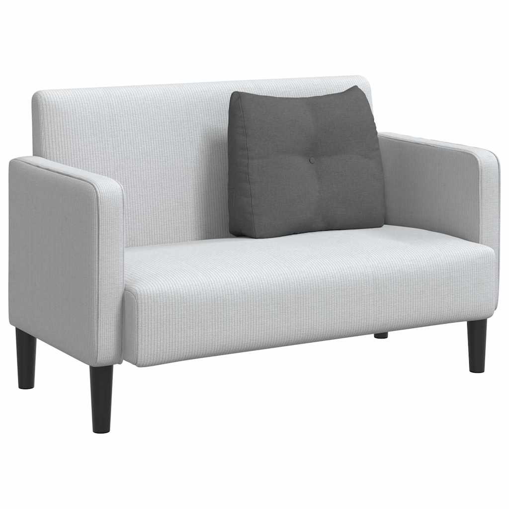 Hátpárna sötétszürke 60 x 24 x 50 cm szövet