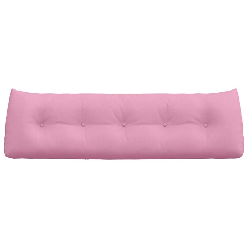 Hátpárna rózsaszín 160 x 24 x 50 cm szövet