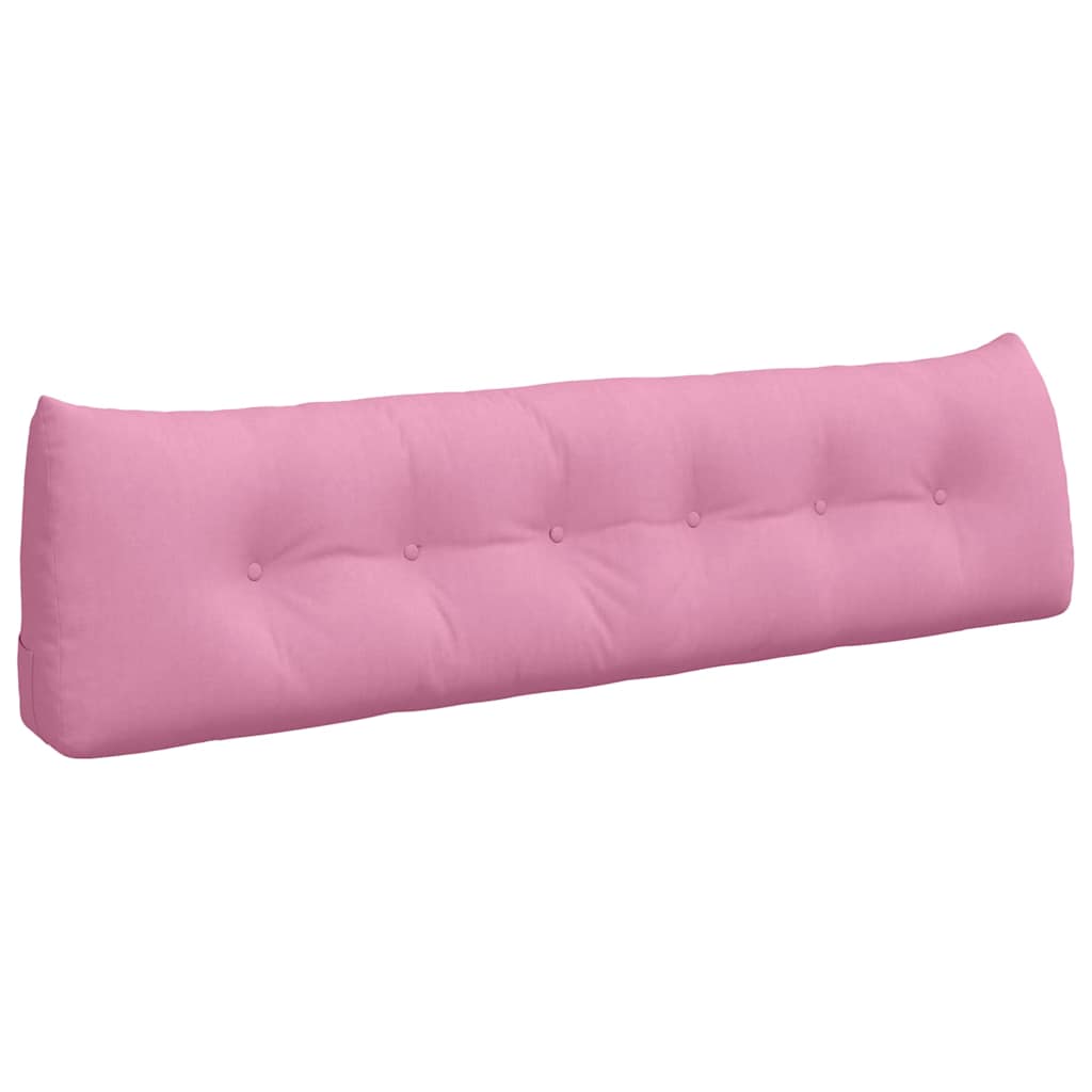 Hátpárna rózsaszín 180 x 24 x 50 cm szövet