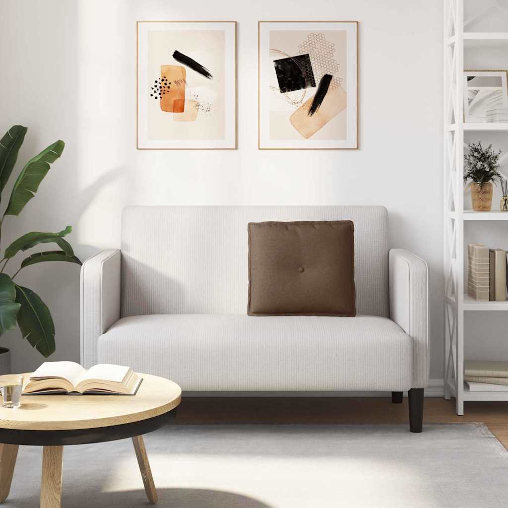 Hátpárna barna 50 x 19 x 45 cm szövet