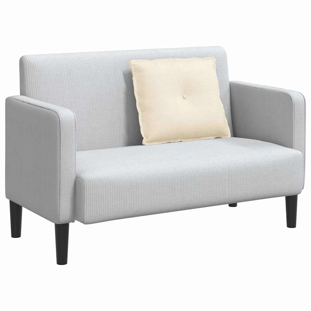 Hátpárna krém 60 x 50 cm bársonyos szövet