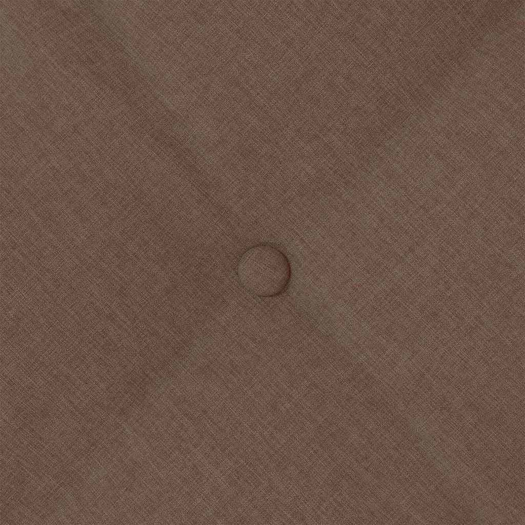 Hátpárna barna 200 x 19 x 50 cm szövet