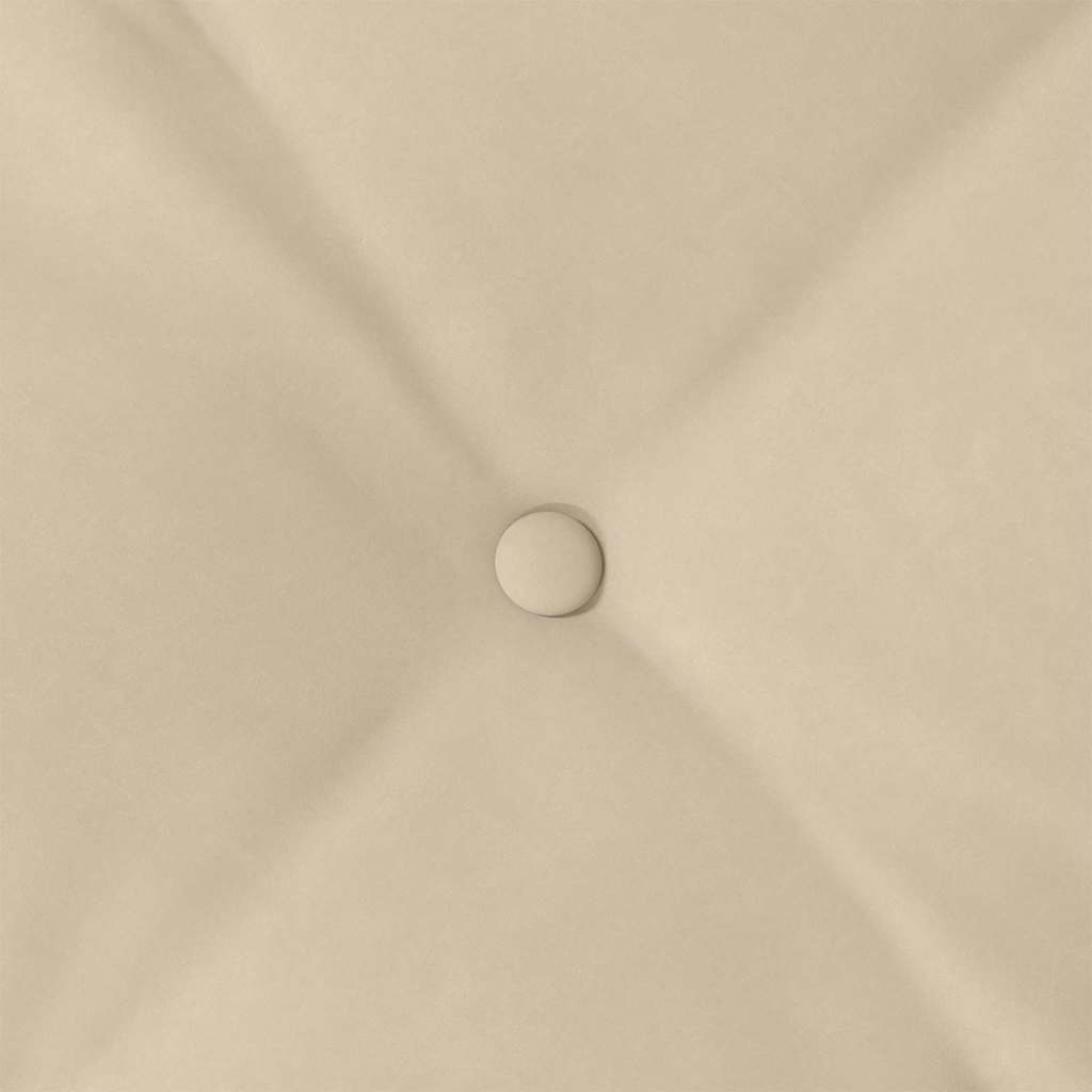 Hátpárna krém 80 x 50 cm mikroszálas szövet