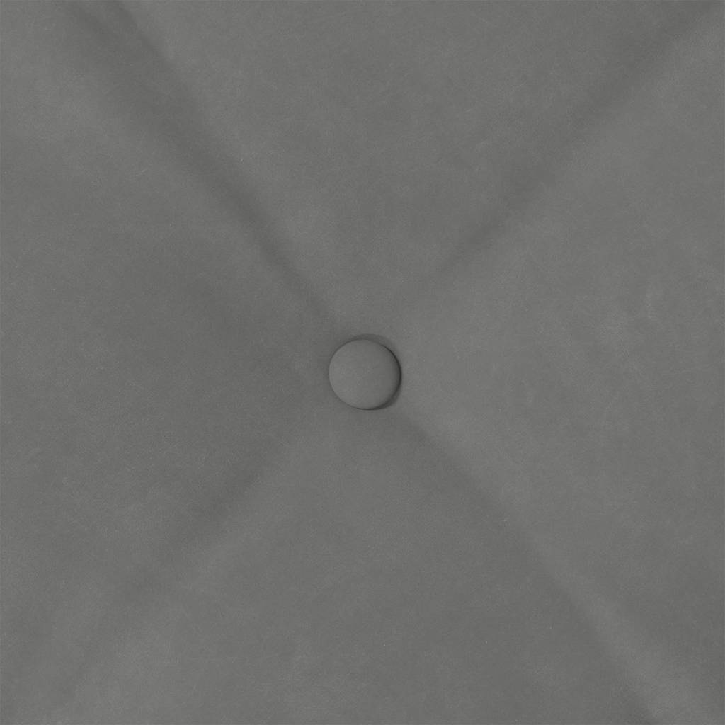 Hátpárna sötétszürke 120 x 50 cm mikroszálas szövet