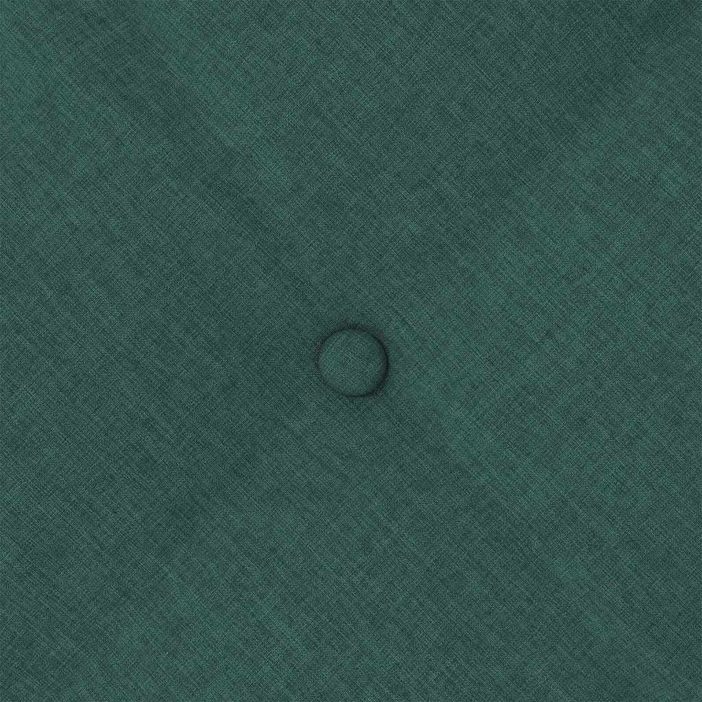 Hátpárna sötétzöld 160 x 19 x 50 cm szövet