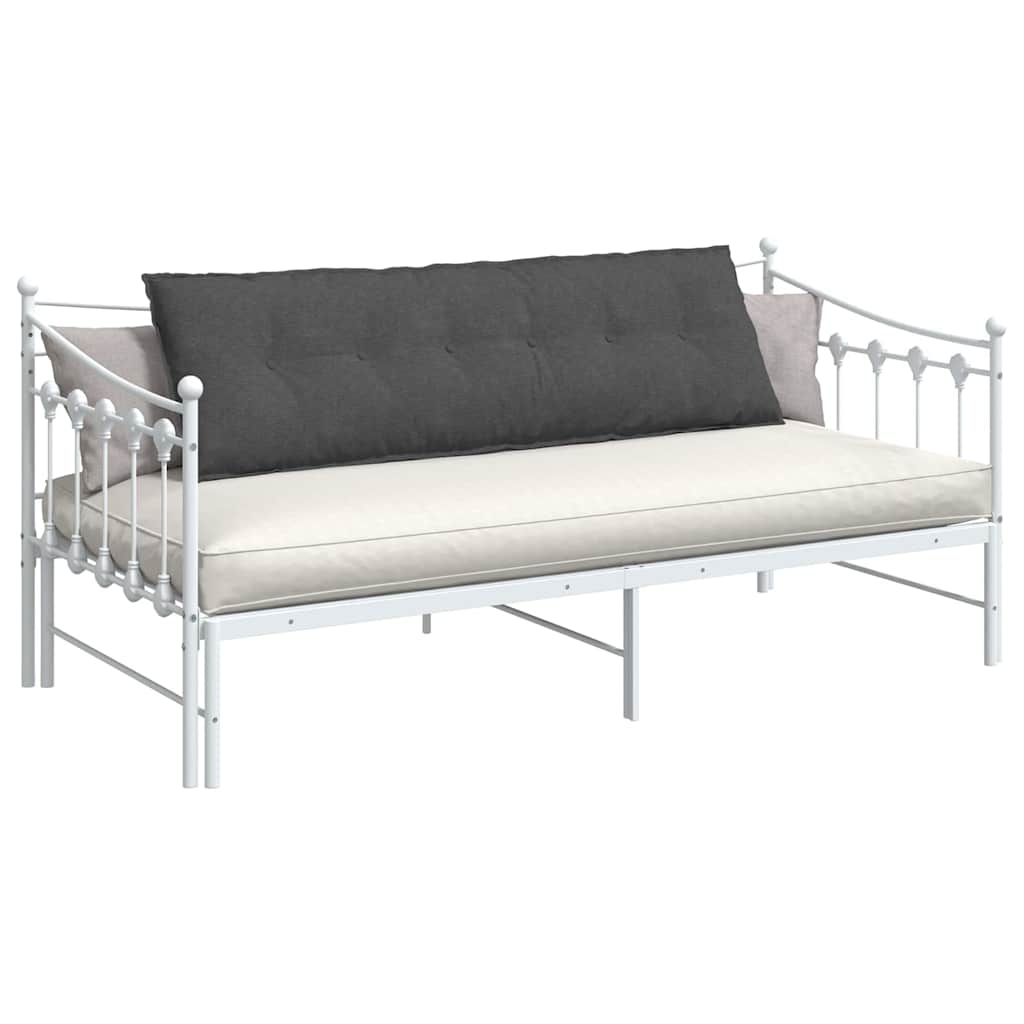 Hátpárna sötétszürke 160 x 50 cm bársonyos szövet