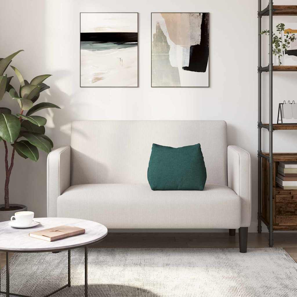 Hátpárna sötétzöld 45 x 20 x 35 cm szövet