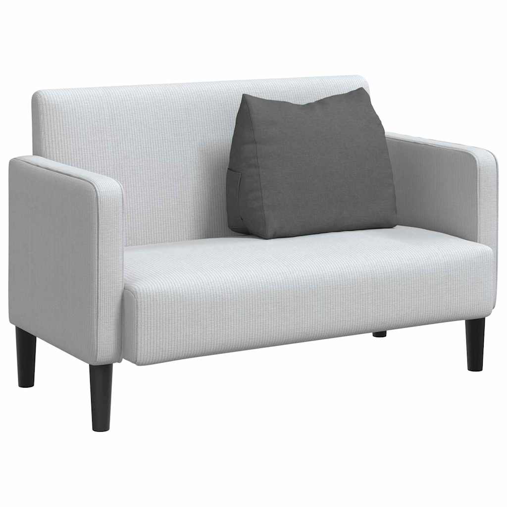 Hátpárna sötétszürke 60 x 20 x 50 cm szövet