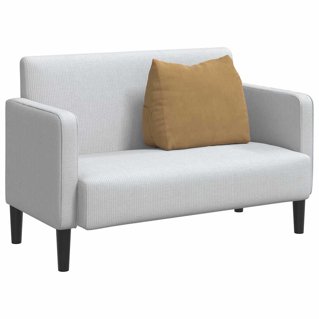 Hátpárna barna 60 x 20 x 50 cm bársonyos szövet