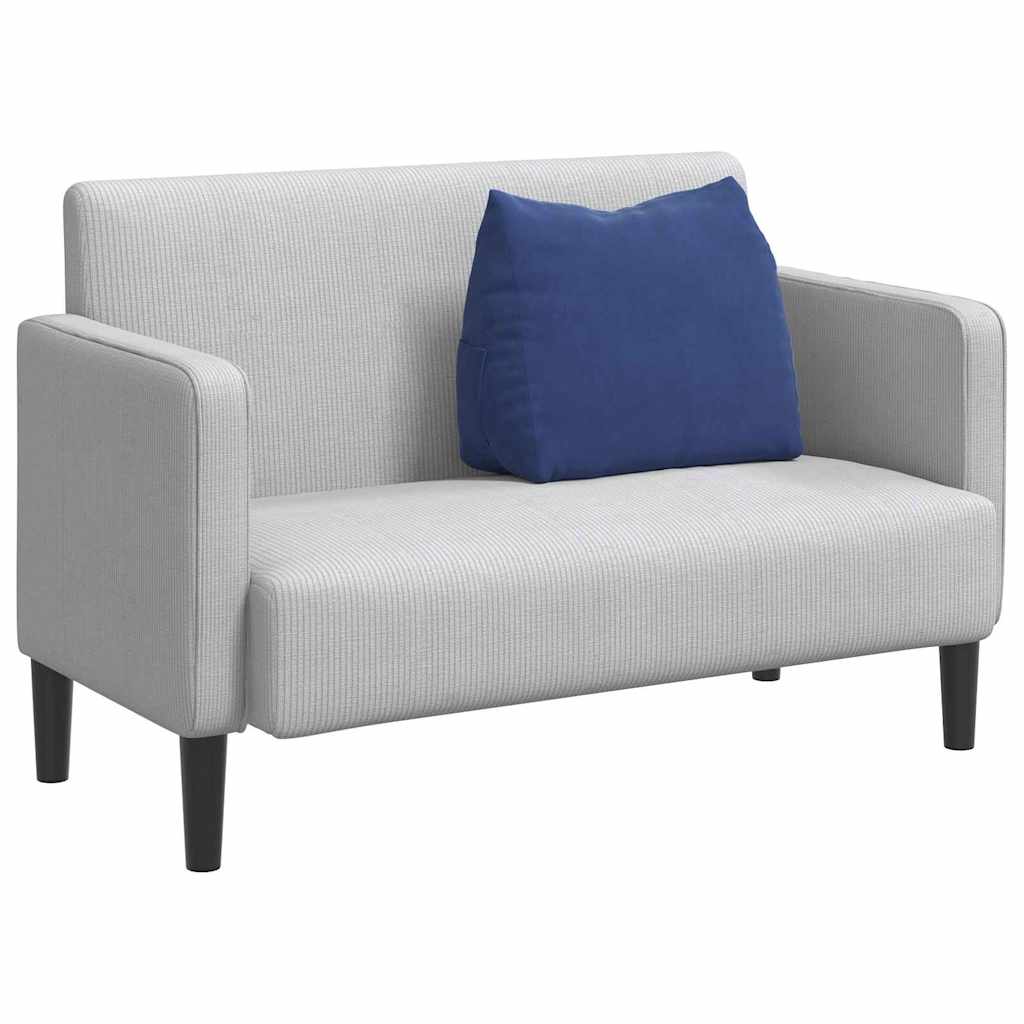 Hátpárna rendőrségi kék 60 x 20 x 50 cm bársonyos szövet