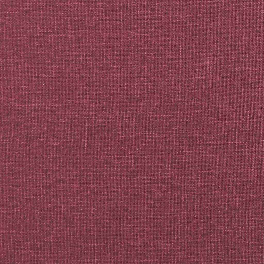 Ülőpárnák 2 pcs bordó ø60 x 21 cm szövet