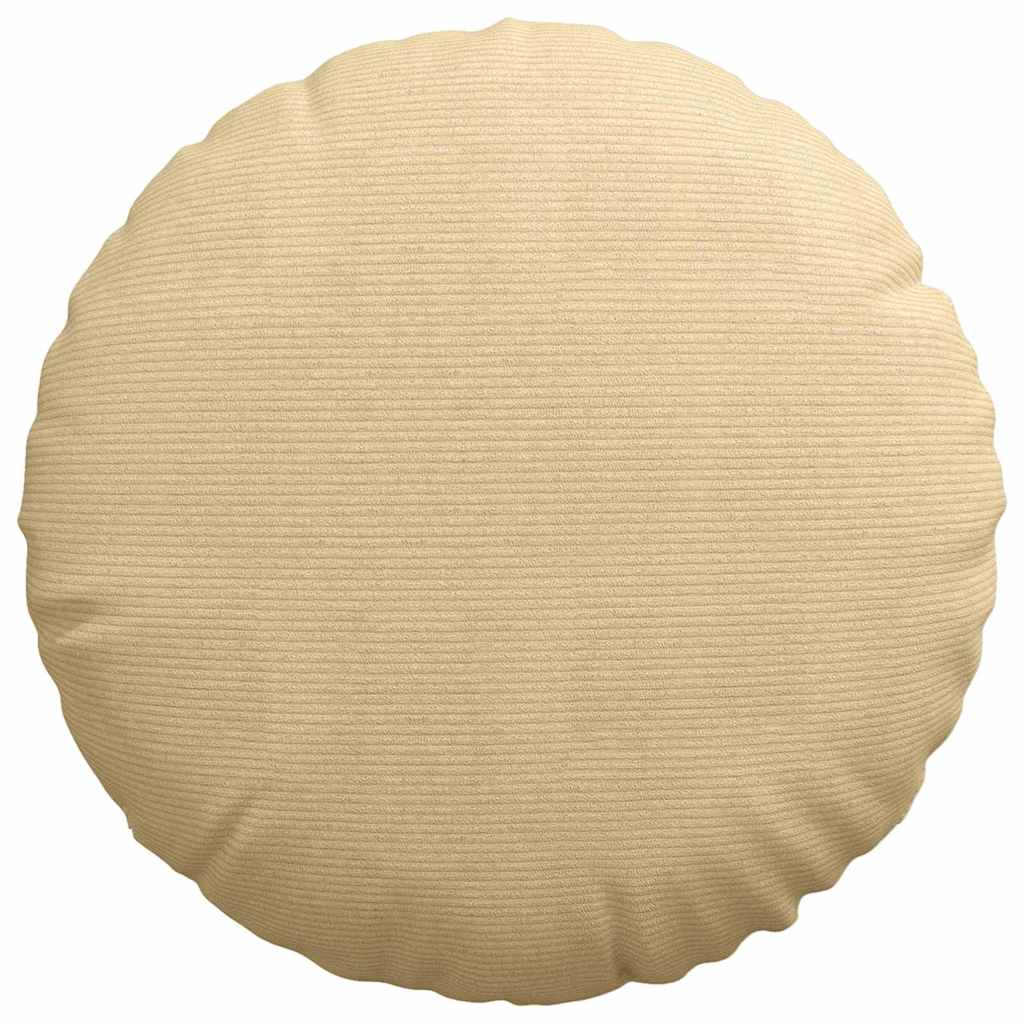 Ülőpárnák 2 pcs szürke zöld ø60 x 21 cm bársonyos szövet