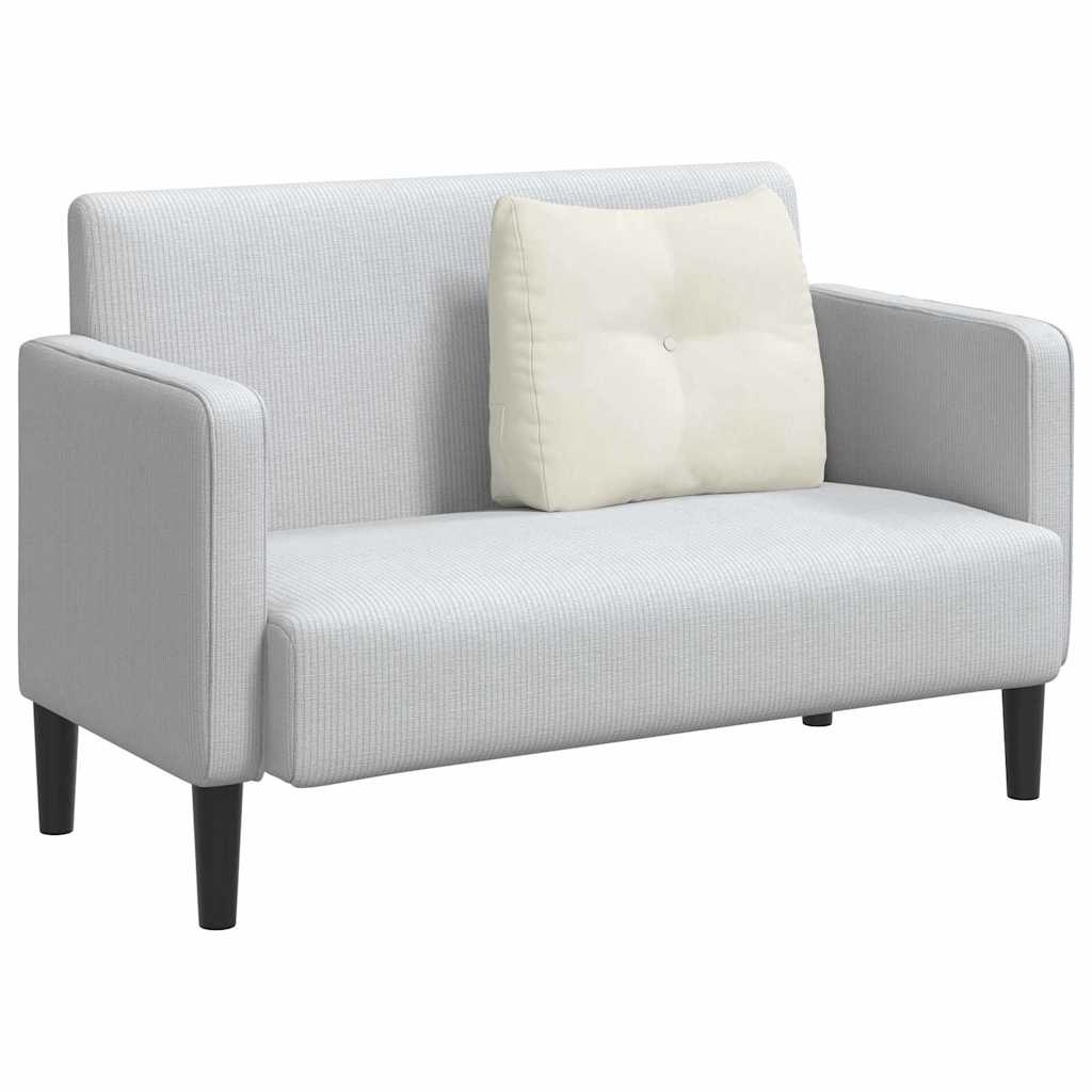 Hátpárna krém 60 x 24 x 50 cm bársony