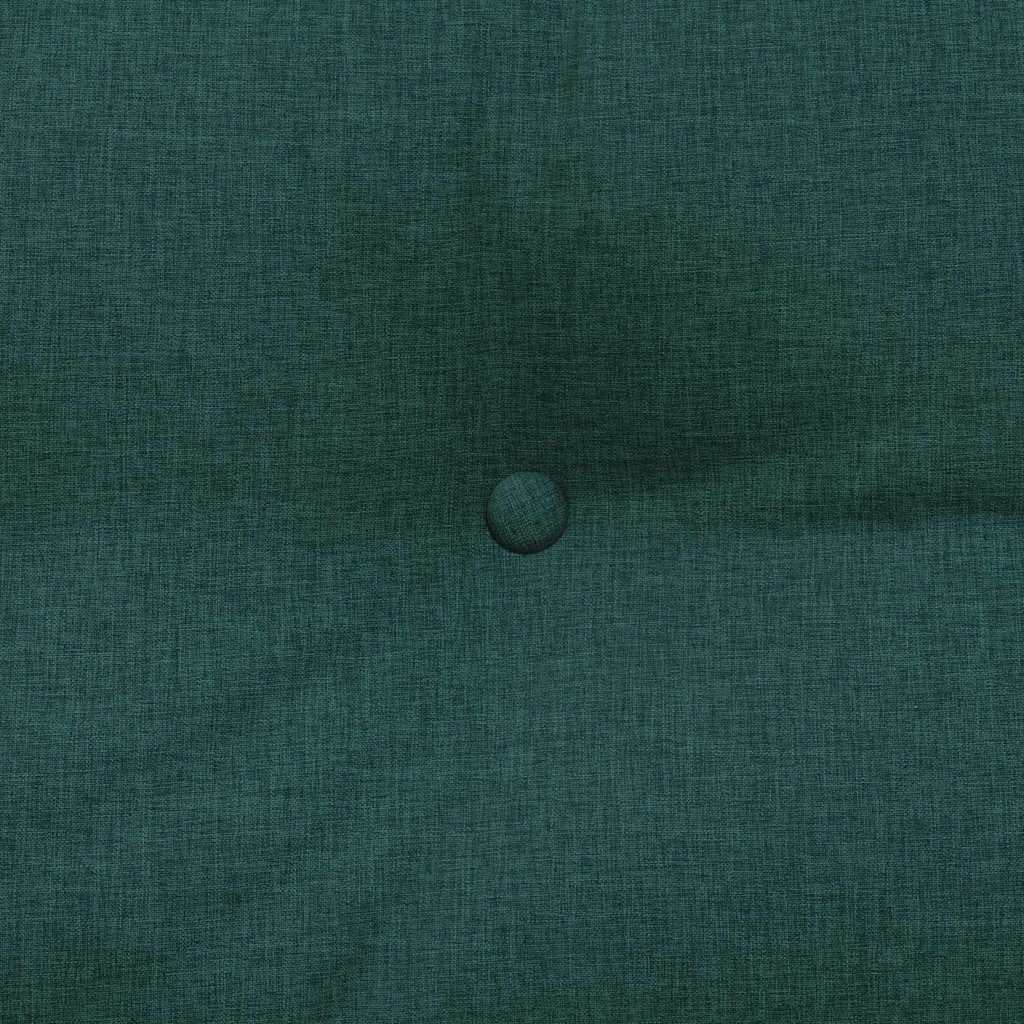 Hátpárna sötétzöld 140 x 24 x 50 cm szövet