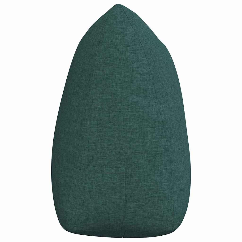 Hátpárna sötétzöld 140 x 24 x 50 cm szövet