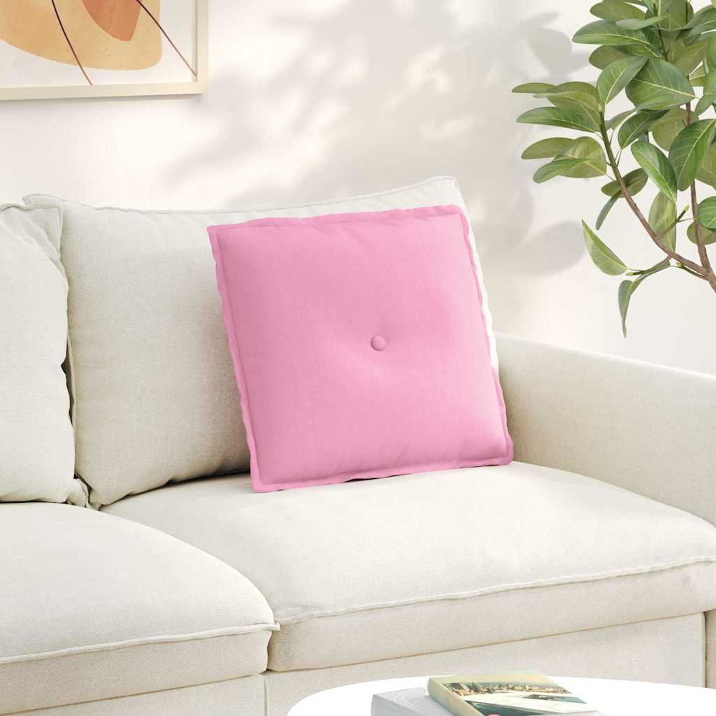 Hátpárna rózsaszín 200 x 19 x 50 cm szövet