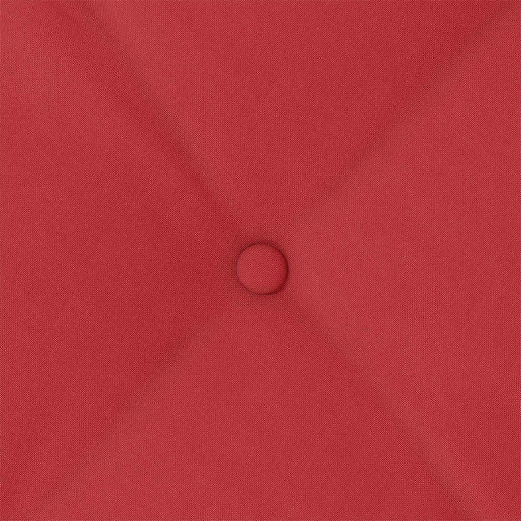 Hátpárna piros 140 x 19 x 50 cm szövet