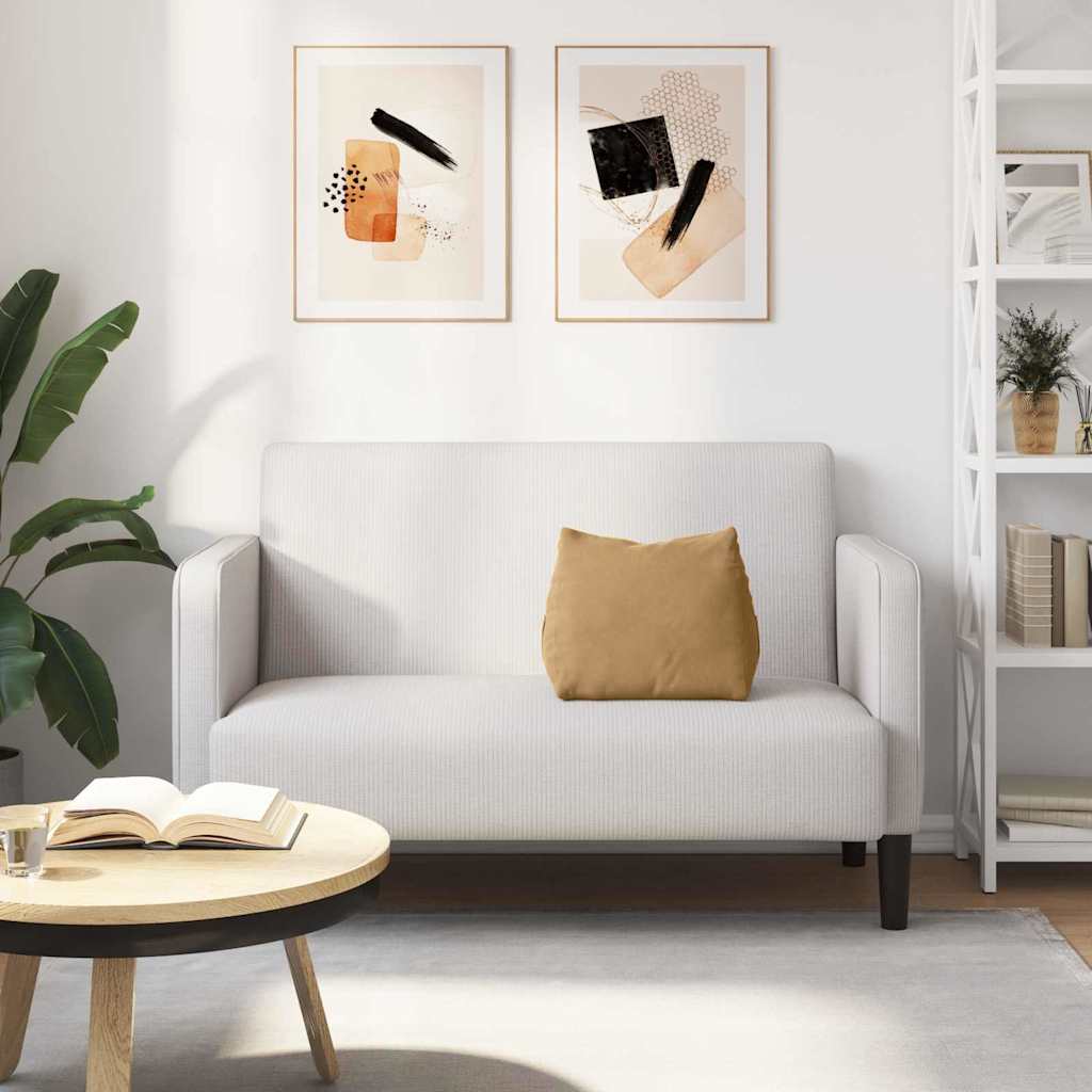 Hátpárna barna 45 x 20 x 35 cm bársonyos szövet