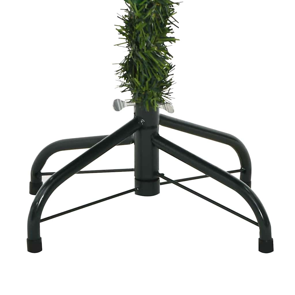 Mű karácsonyfa led -es lámpákkal zöld 150 cm pvc és fém