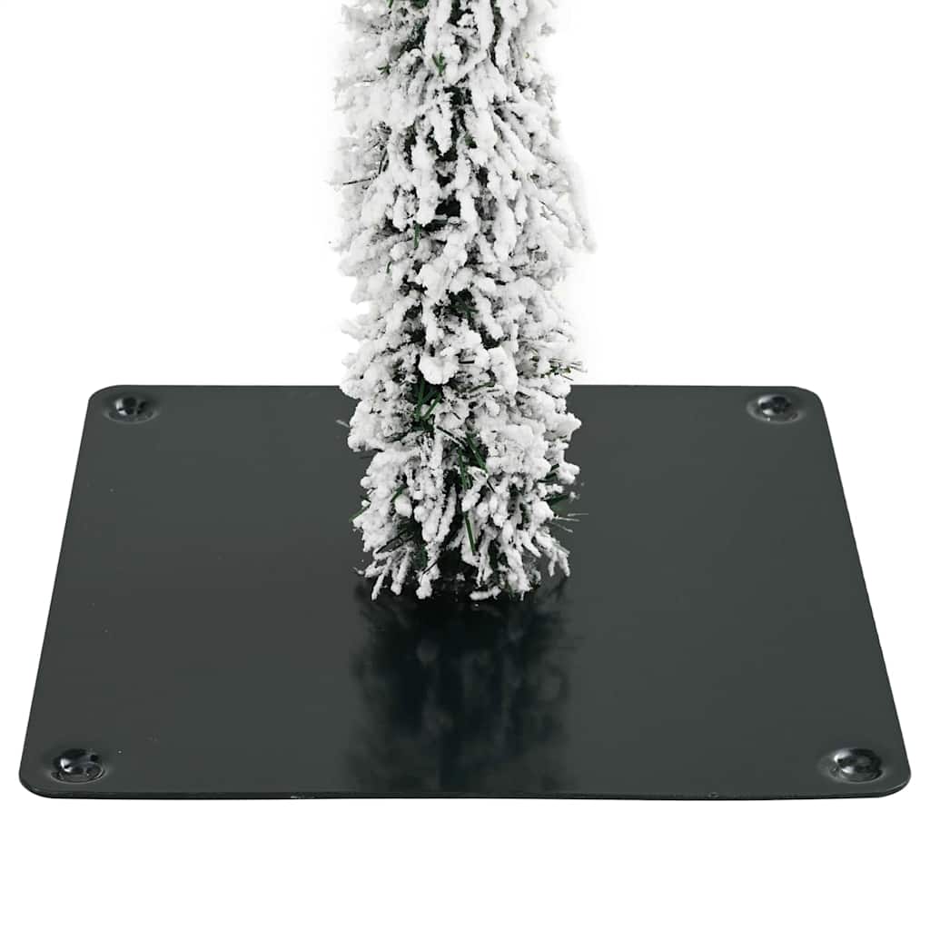 Karácsonyfa 300 led-del állvánnyal fehér 210 cm pe és acél