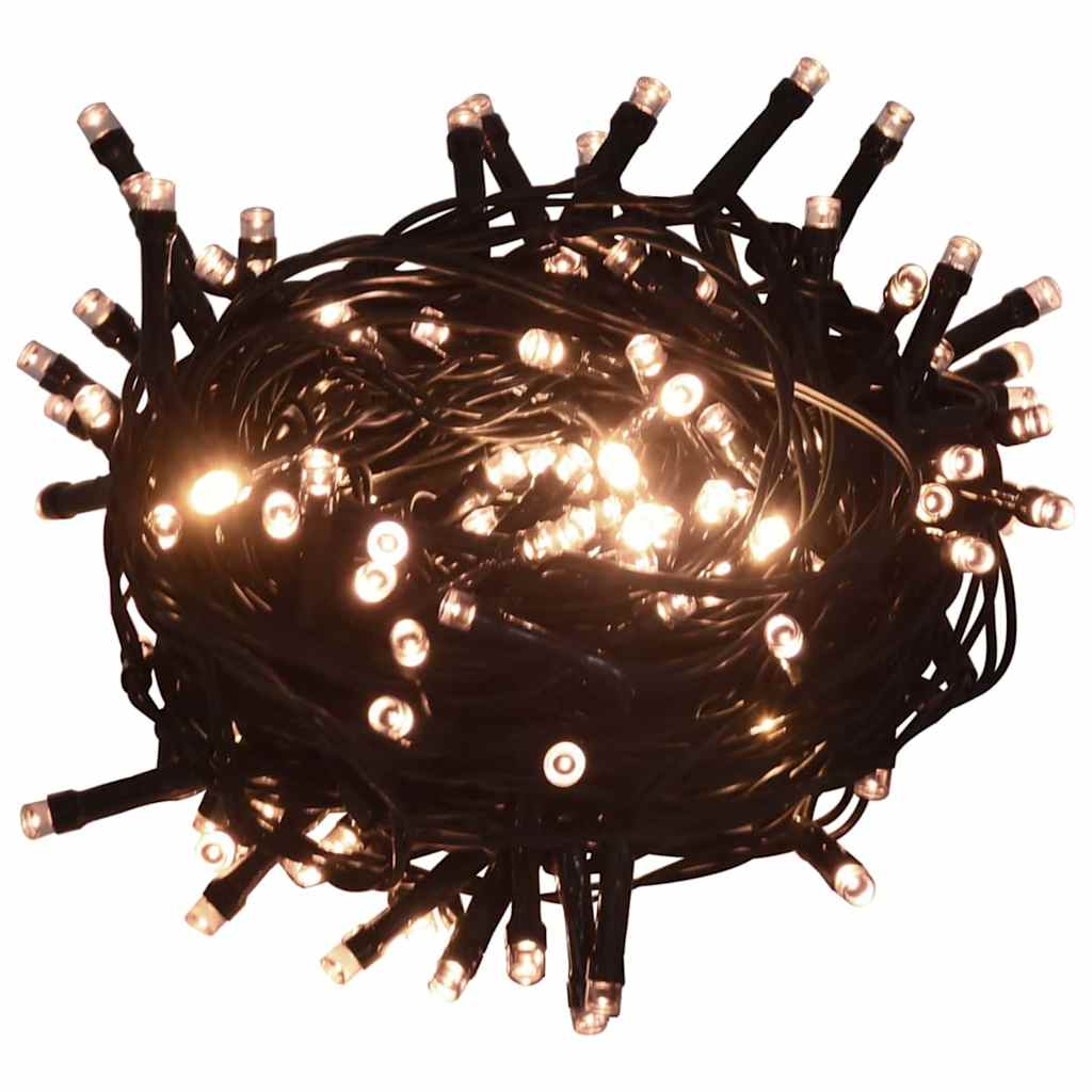 Mű karácsonyfák led -es lámpákkal fekete 180 cm pvc