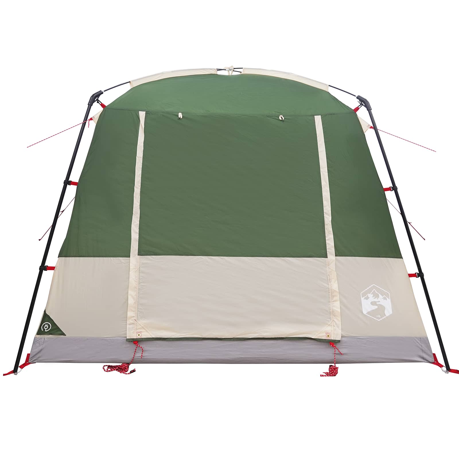 Wc sátor zöld 10 személyes 185t poliészter pu bevonattal