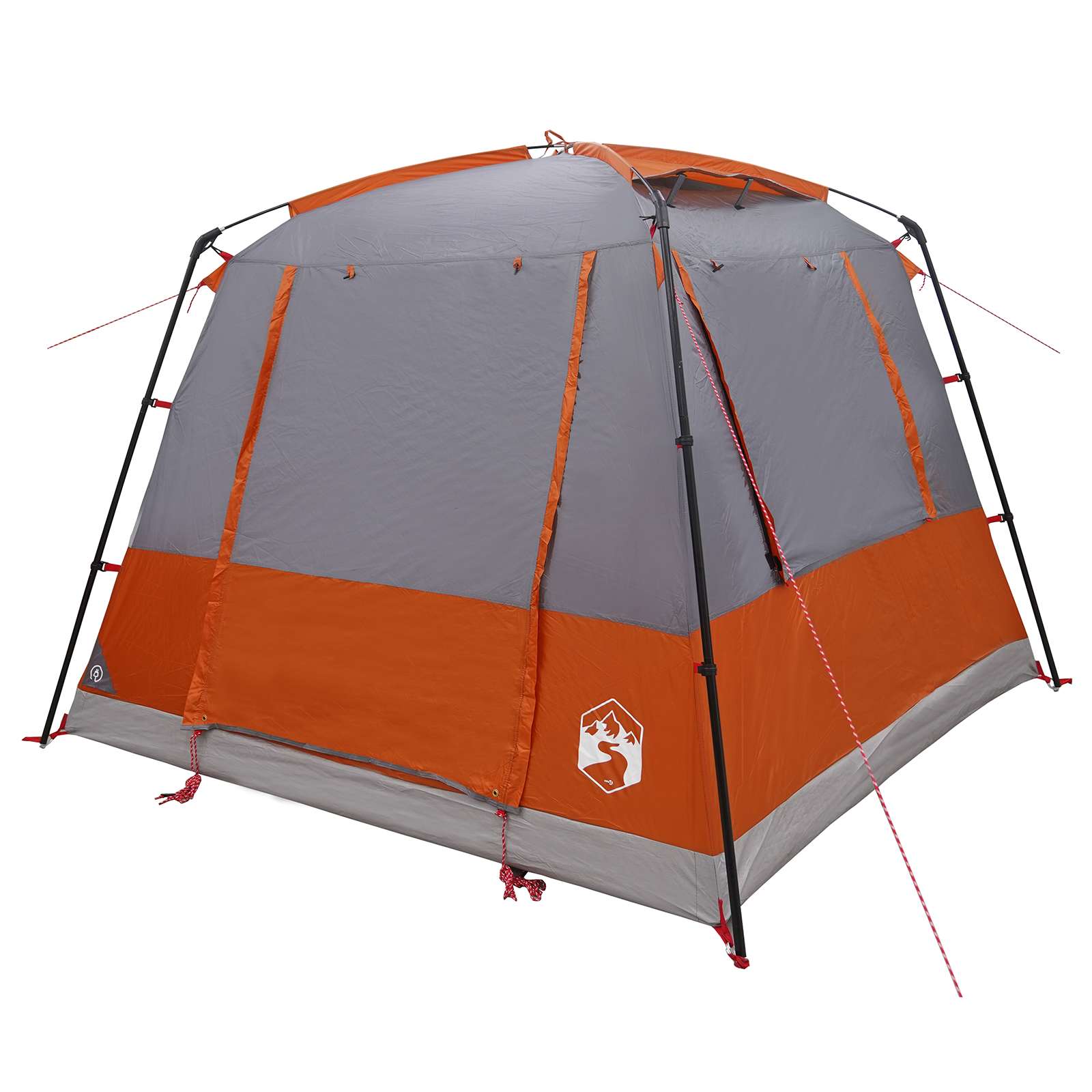 Wc sátor szürke és narancs 10 személyes