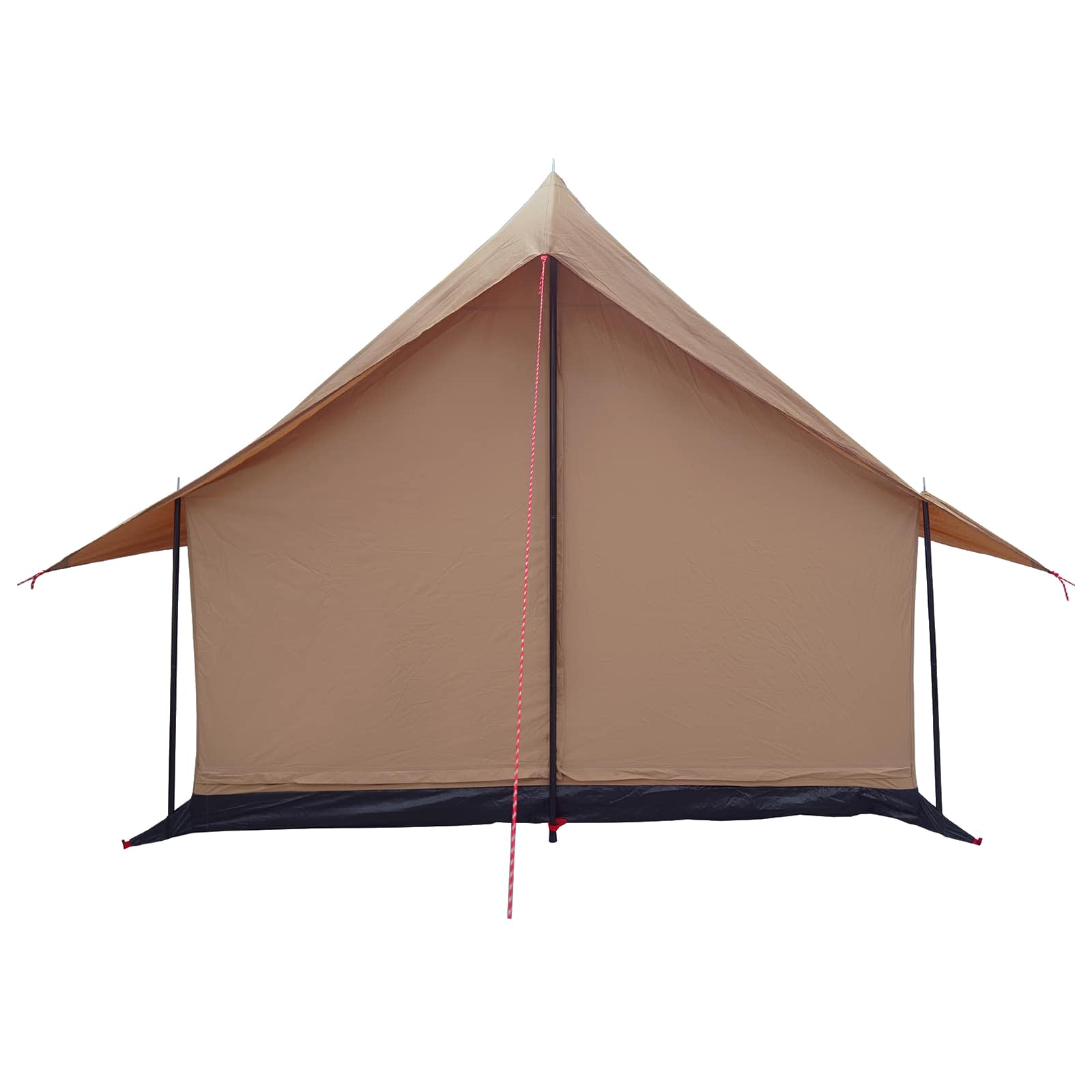 Kabin sátor barna 340 x 246 x 210 cm poli-pamut