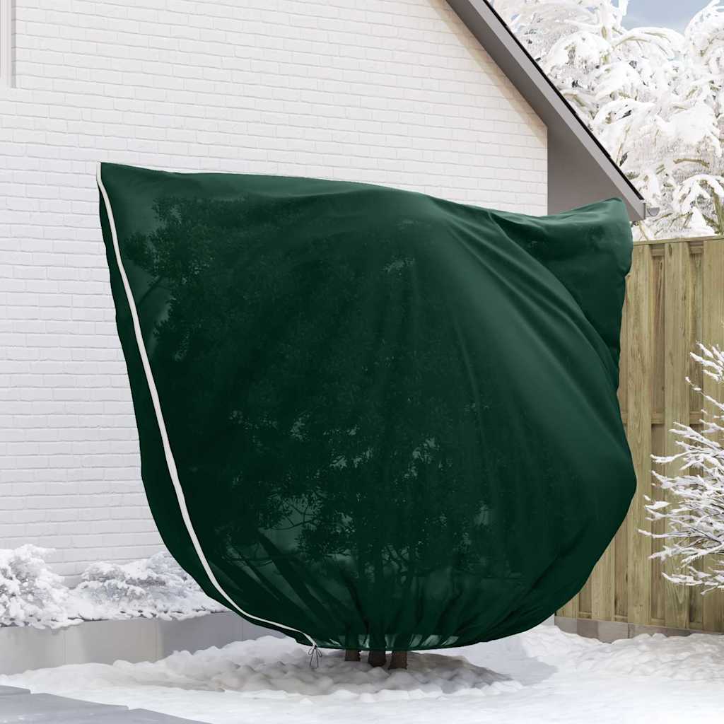 Fagy elleni növény gyapjú fedők 3 pcs zöld 3.5 x 3.93 m Fagy elleni növény gyapjú fedők 3 pcs zöld 3.5 x 3.93 m