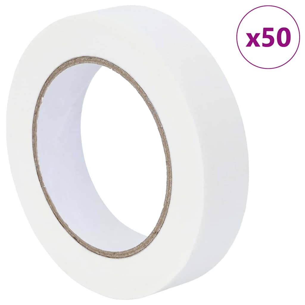 Festő maszkoló szalagok 50 pcs fehér 25mm x 50m papír