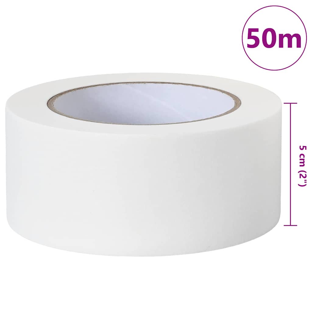 Festő maszkoló szalagok 24 pcs fehér 50mm x 50m papír