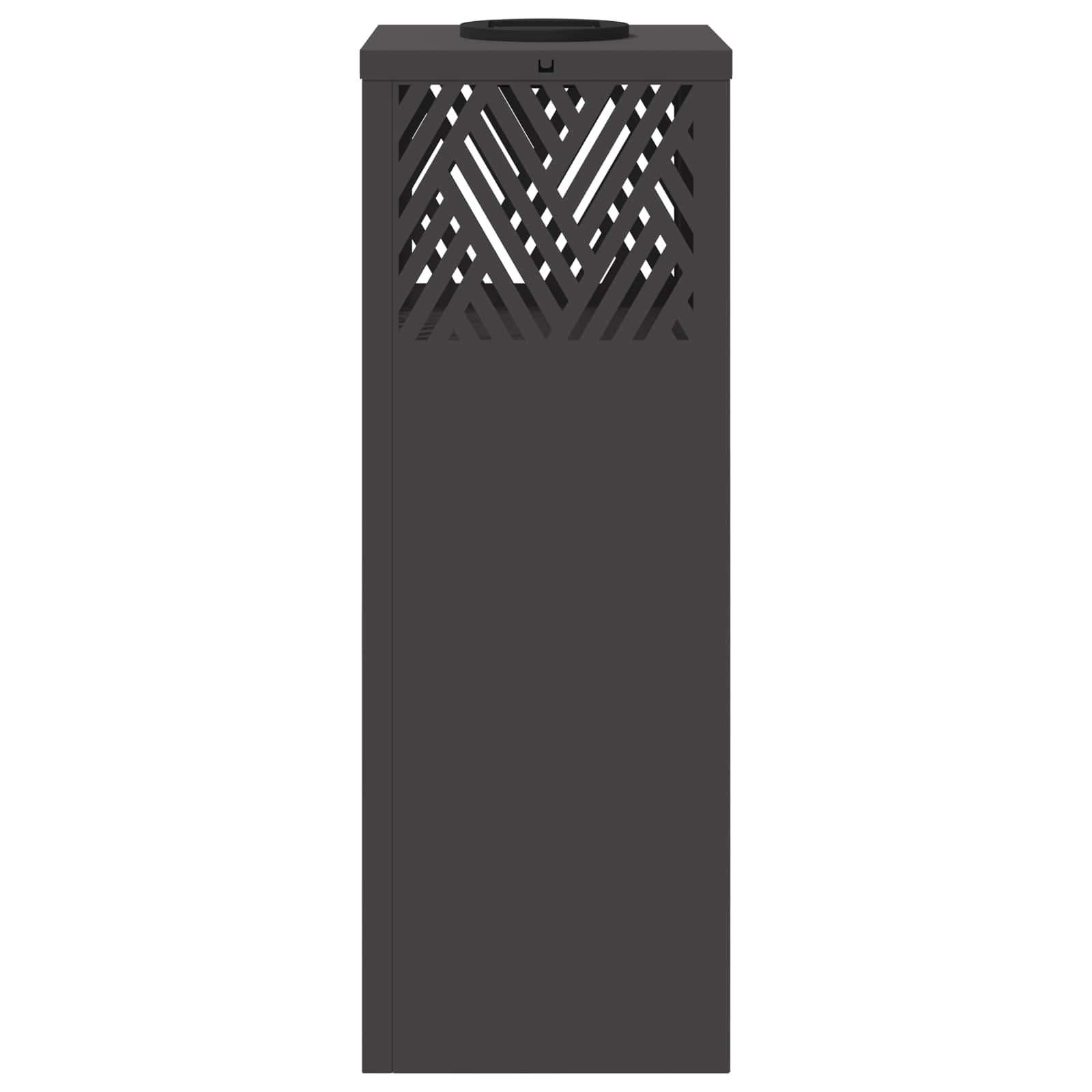 Napelemmel működő led ösvény világítás halszálka 2 pcs fekete