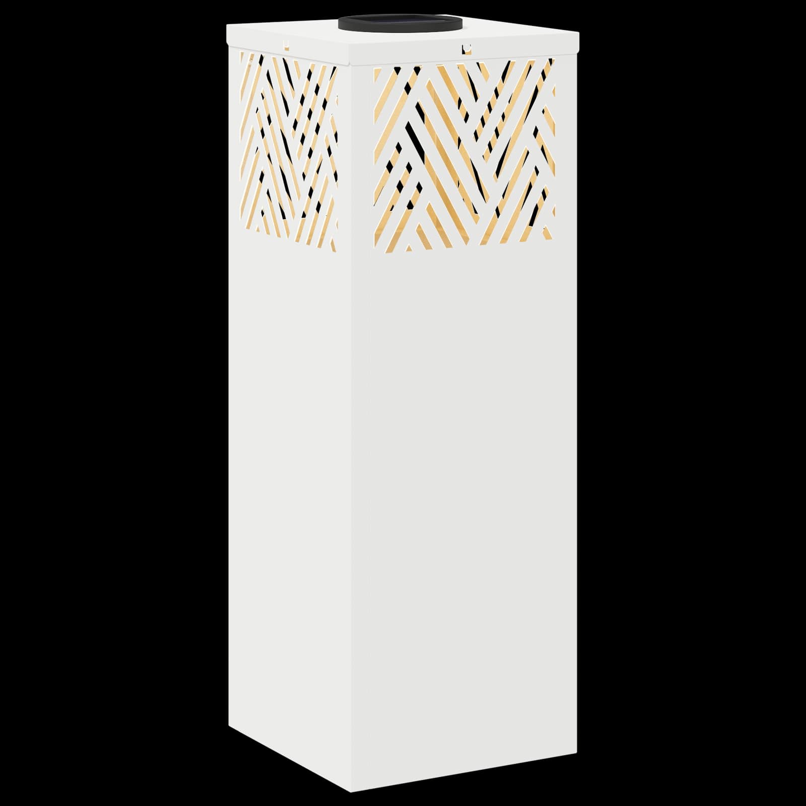 Napelemmel működő led ösvény világítás halszálka 2 pcs fehér