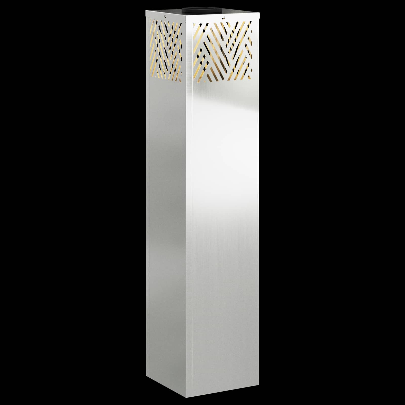 Napelemmel működő led ösvény világítás 2 pcs galvanizált