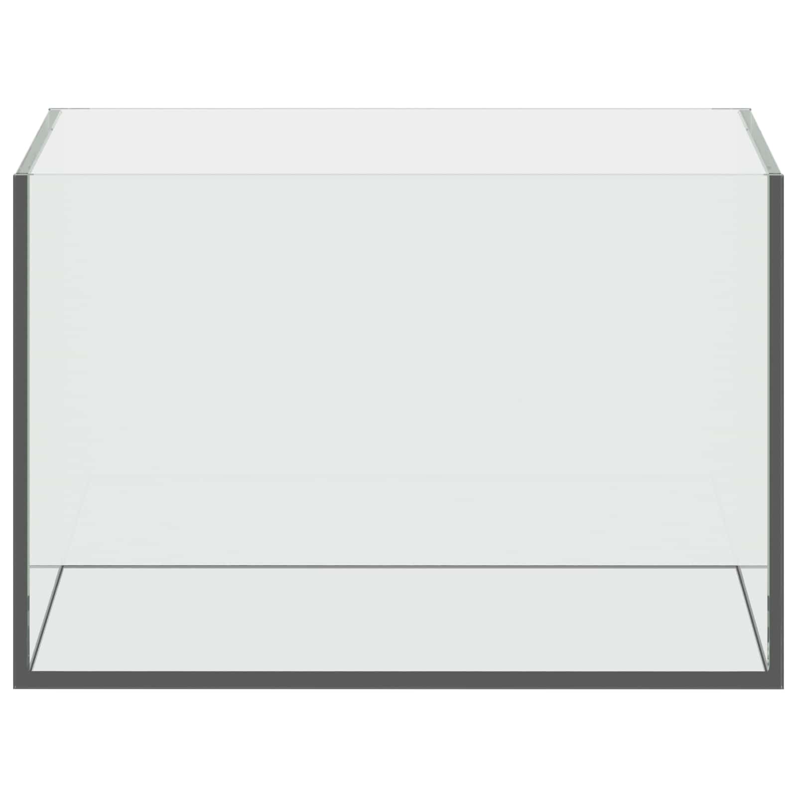 Akvárium tárolóval fehér 30 x 20 x 20 cm üveg