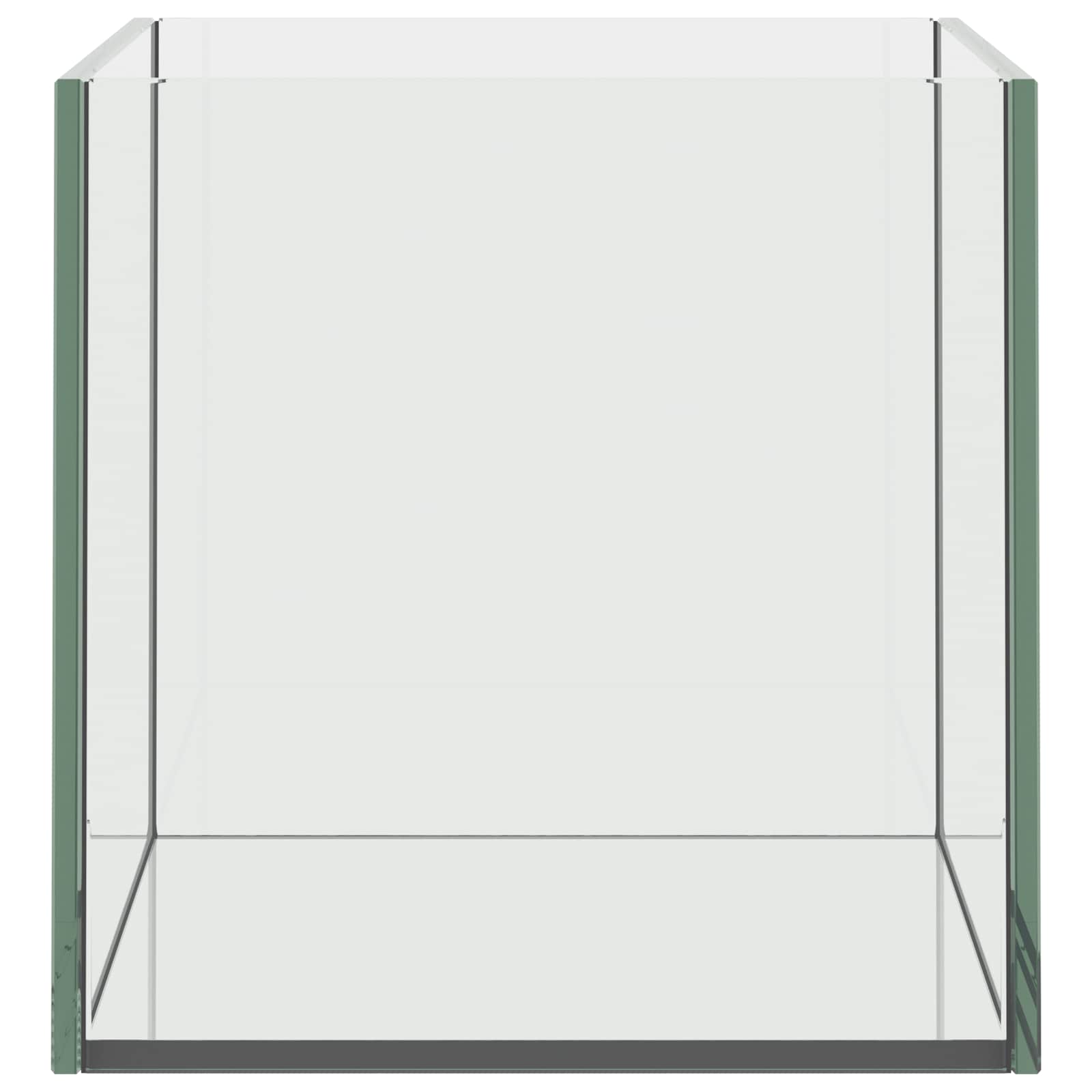 Akvárium tárolóval fehér 30 x 20 x 20 cm üveg