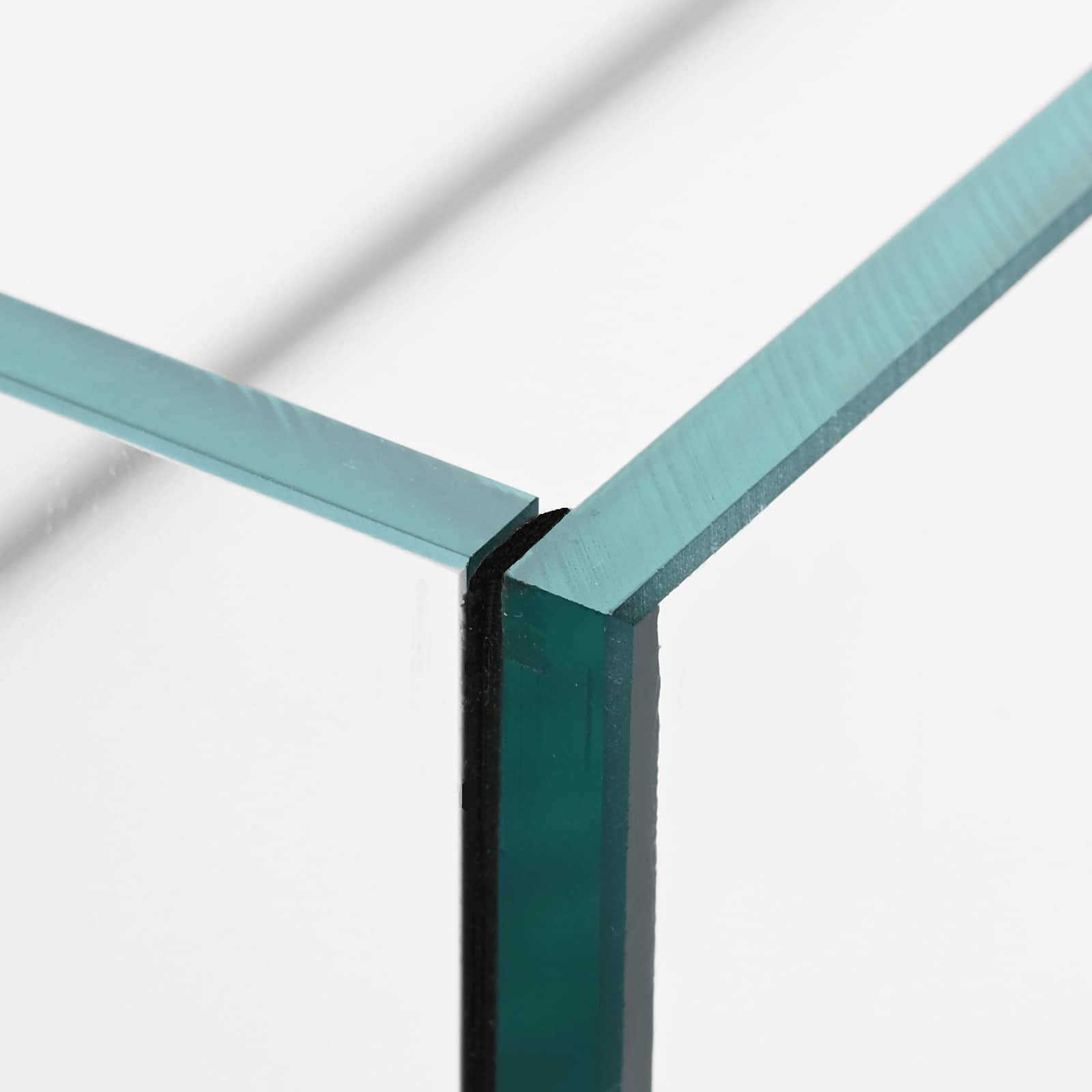 Akvárium tárolóval fehér üveg