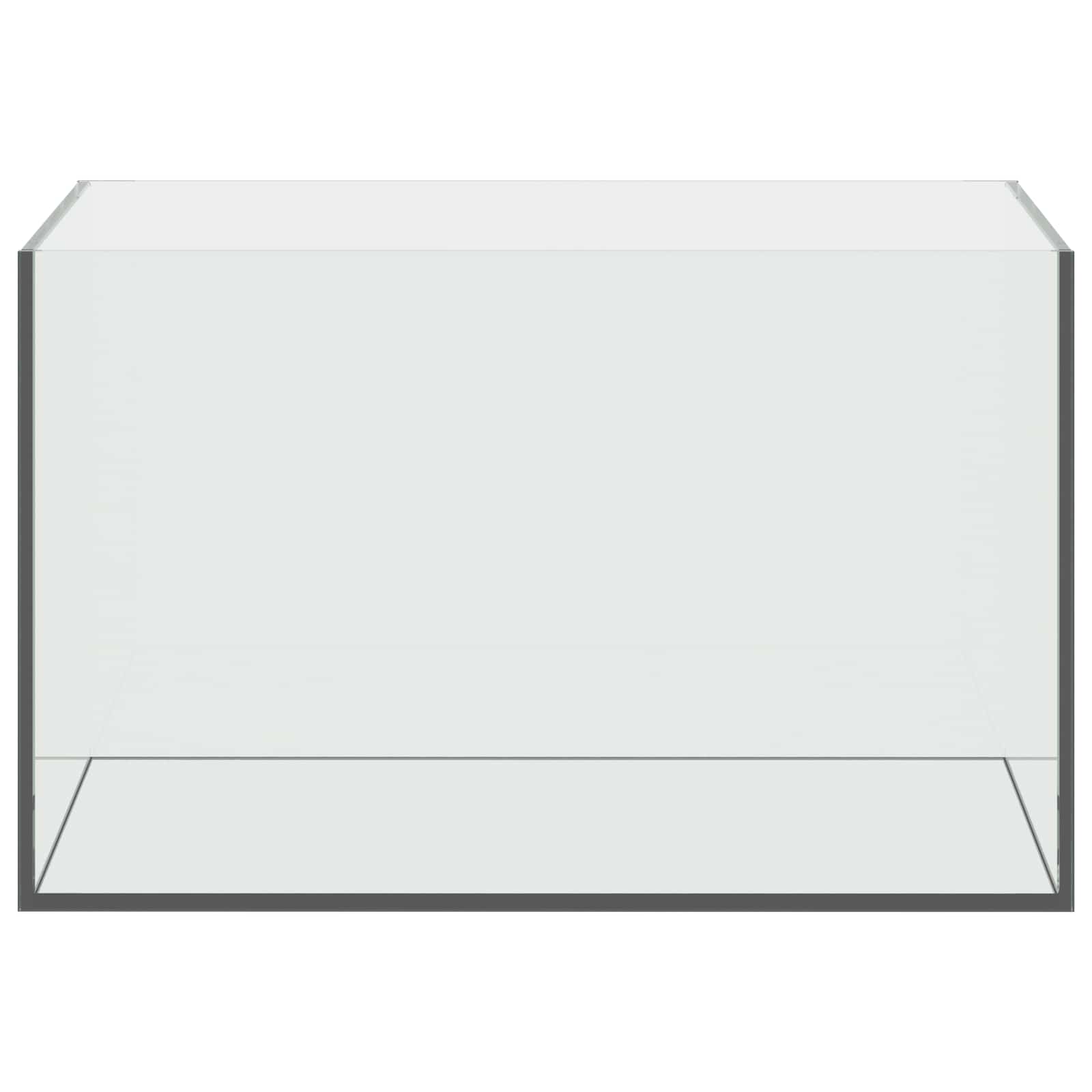 Akvárium tárolóval fehér üveg