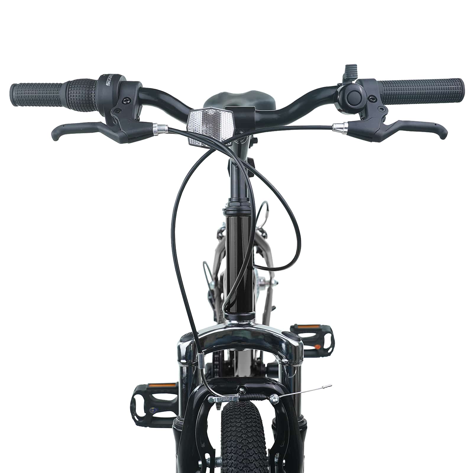 Gyerek bicikli 24 hüvelyk 6-speed 8-12 éves korig fekete