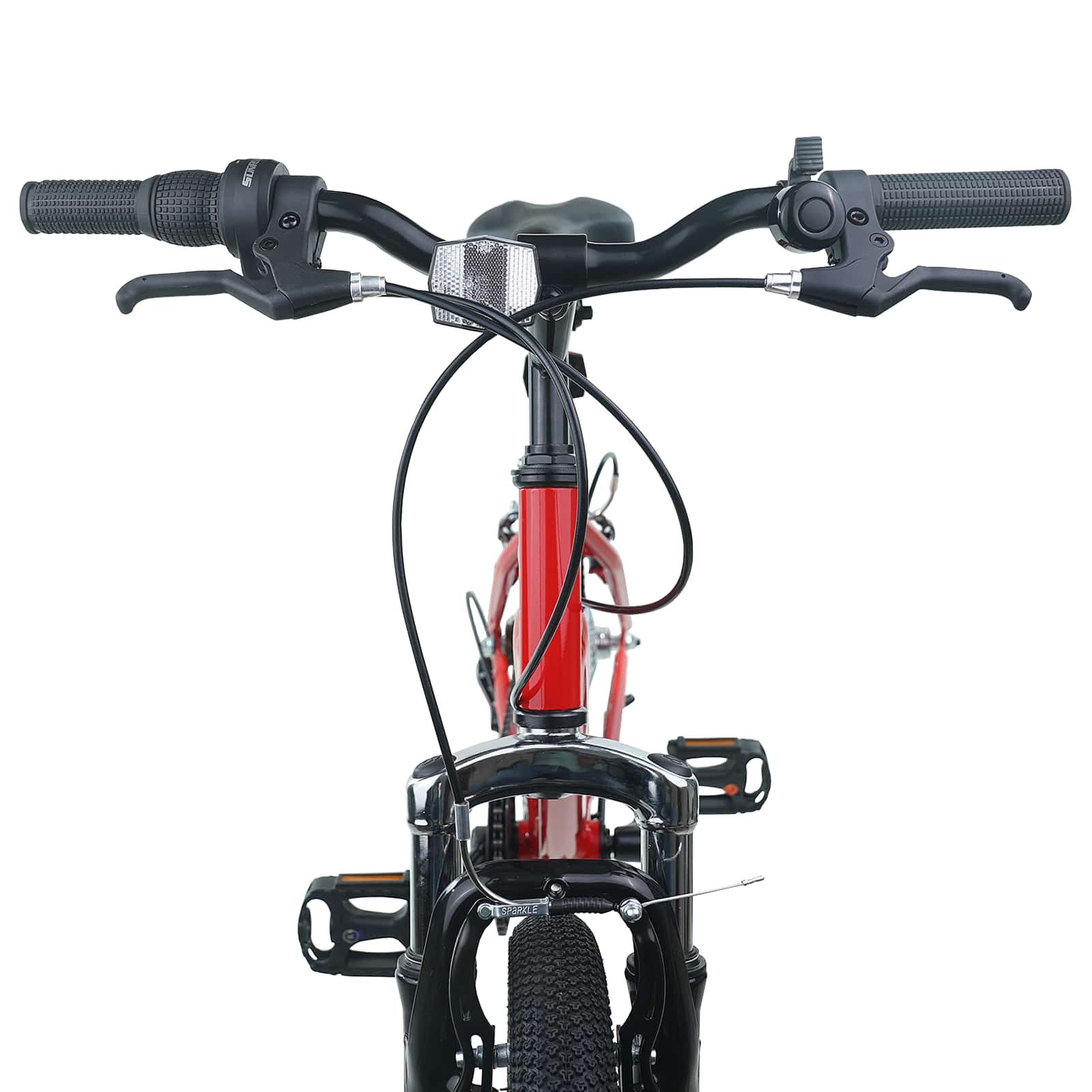 Gyerek bicikli 24 hüvelyk 6-speed 8-12 éves korig piros