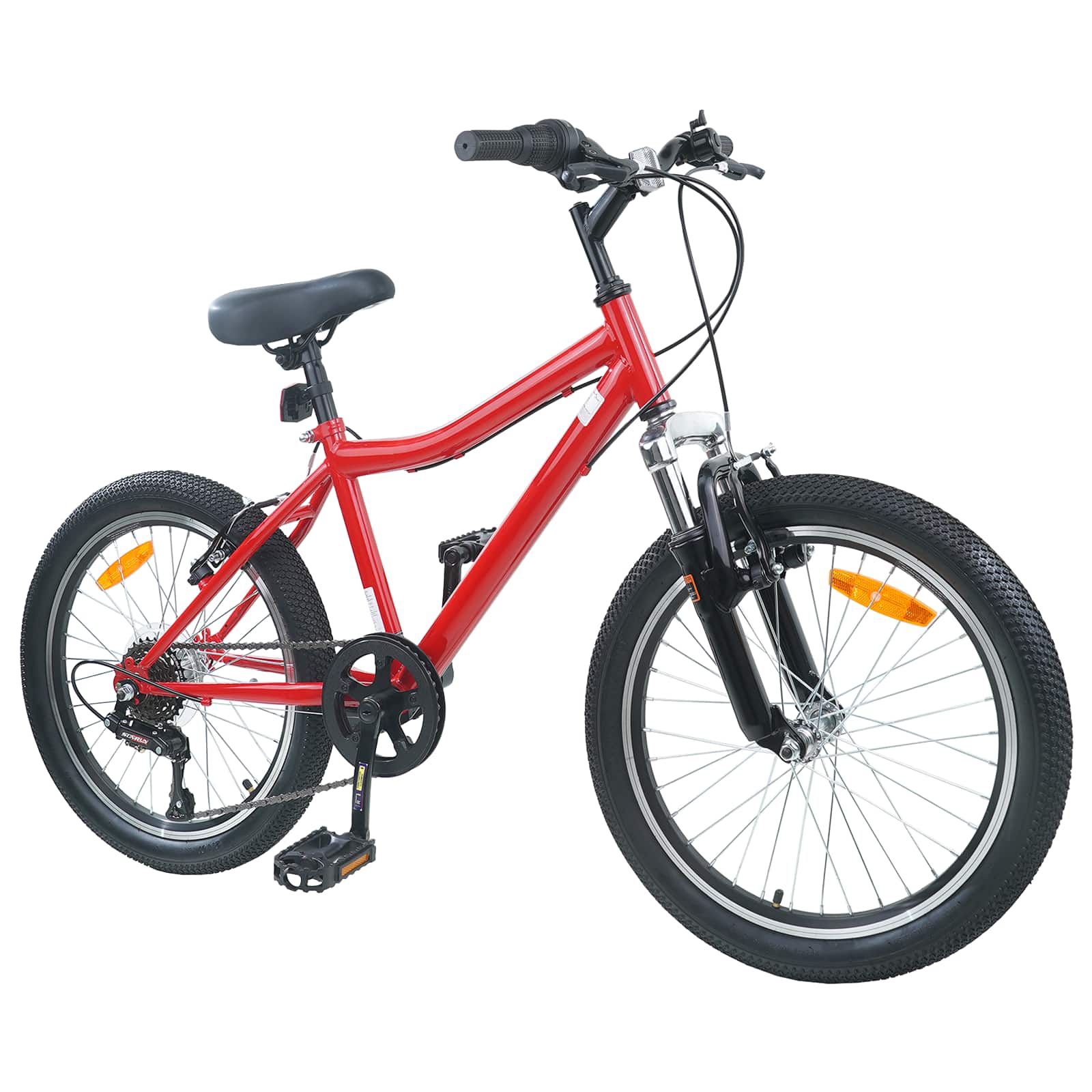 Gyerek bicikli 24 hüvelyk 6-speed 8-12 éves korig piros