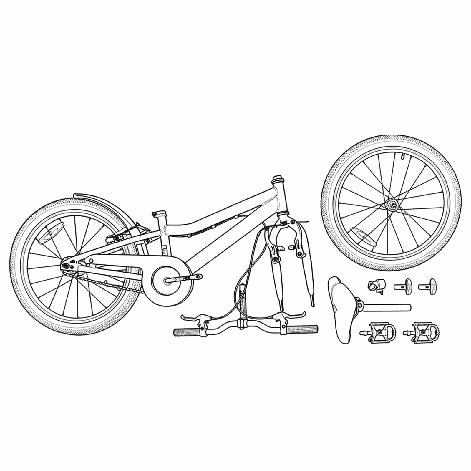 Gyerek bicikli 24 hüvelyk 6-speed 8-12 éves korig piros