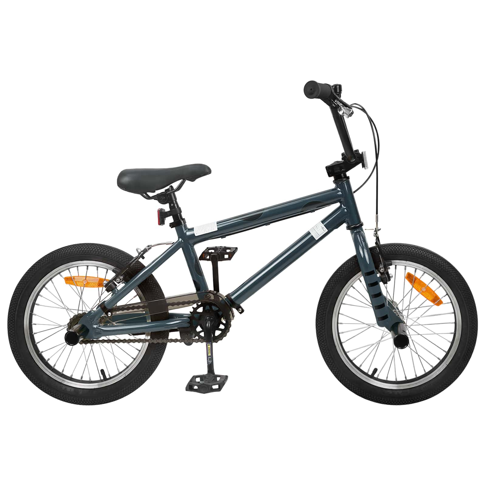 Bmx bicikli 16 hüvelyk 5-8 éves korig való sötétszürke