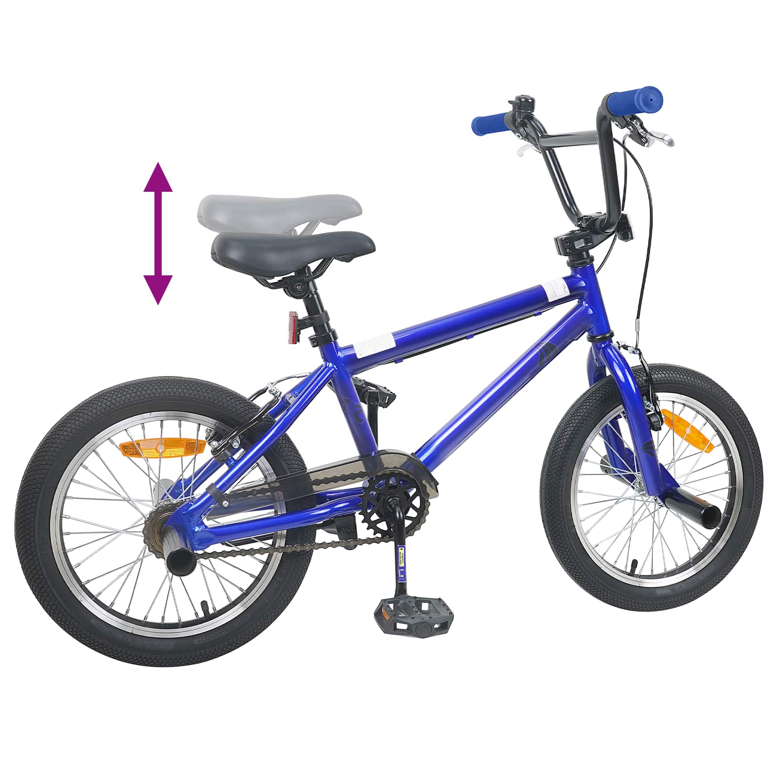 Bmx bicikli 20 hüvelyk 9 éves kor felett ajánlott sötét kék