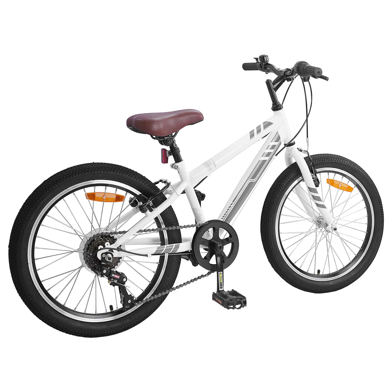 Hegyi bicikli 24 hüvelyk 6-speed 8-12 éves korig fehér