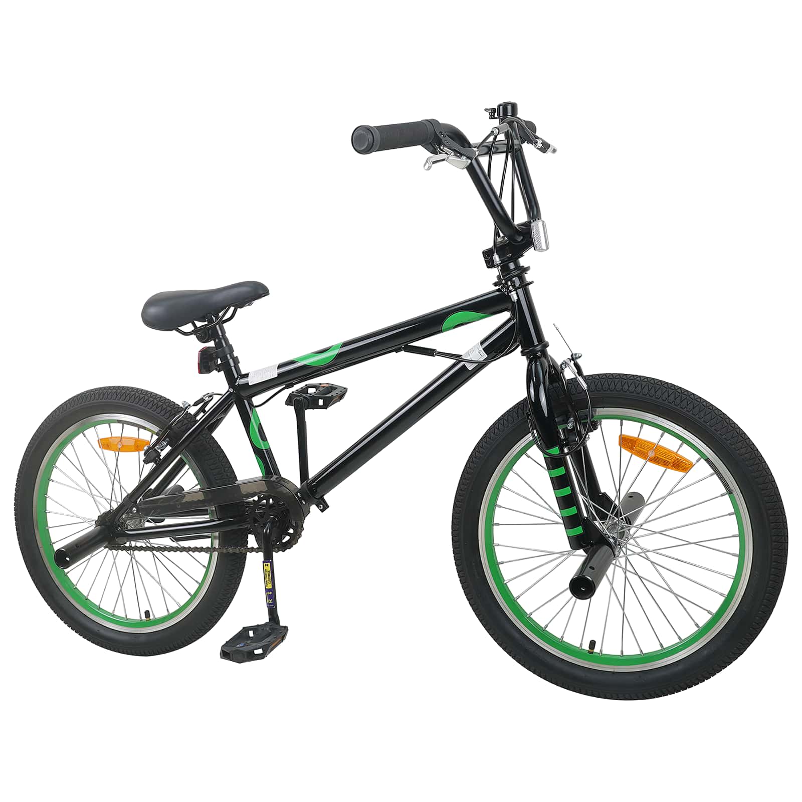 Bmx bicikli 20 hüvelyk 9 éves kor felett ajánlott fekete