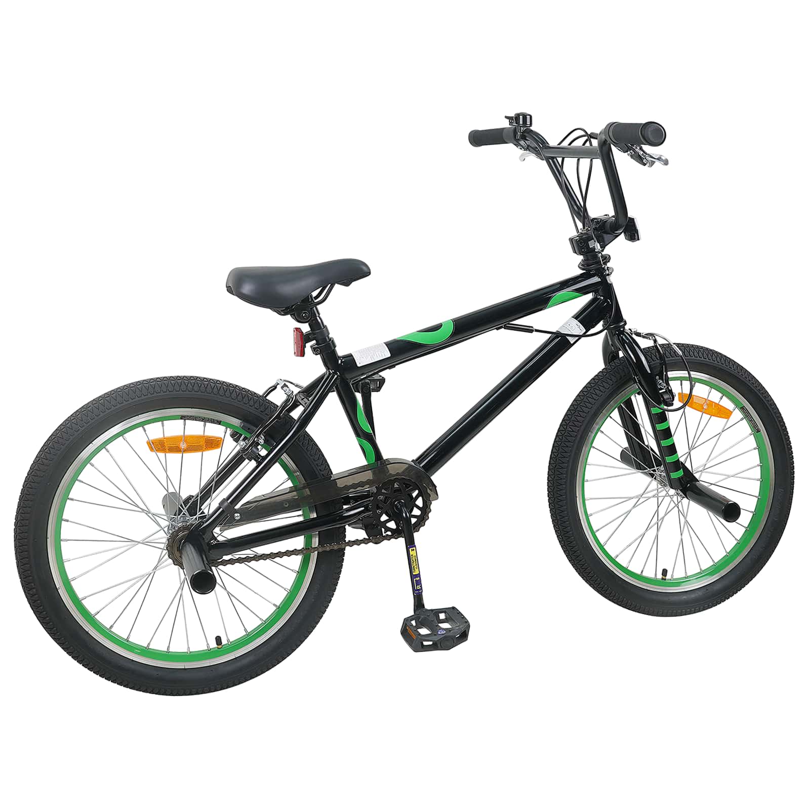 Bmx bicikli 20 hüvelyk 9 éves kor felett ajánlott fekete