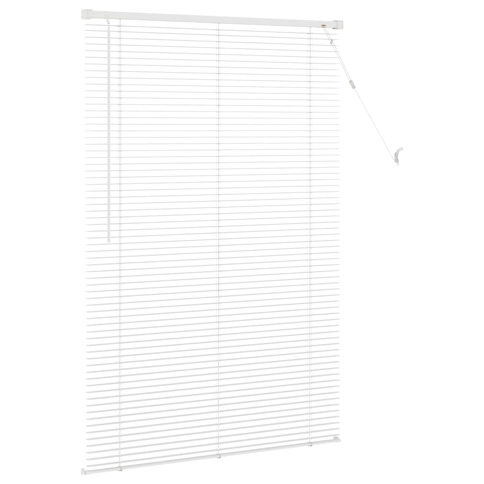 Zsaluzia állítható fehér 150 x 70 cm pvc